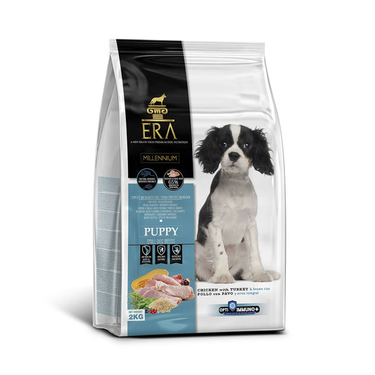 ERA Millennium Puppy Pollo y Pavo con arroz integral para raza pequeña