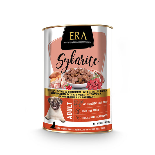ERA Sybarite Ternera, Cerdo, Pollo y Jabalí con Batatas