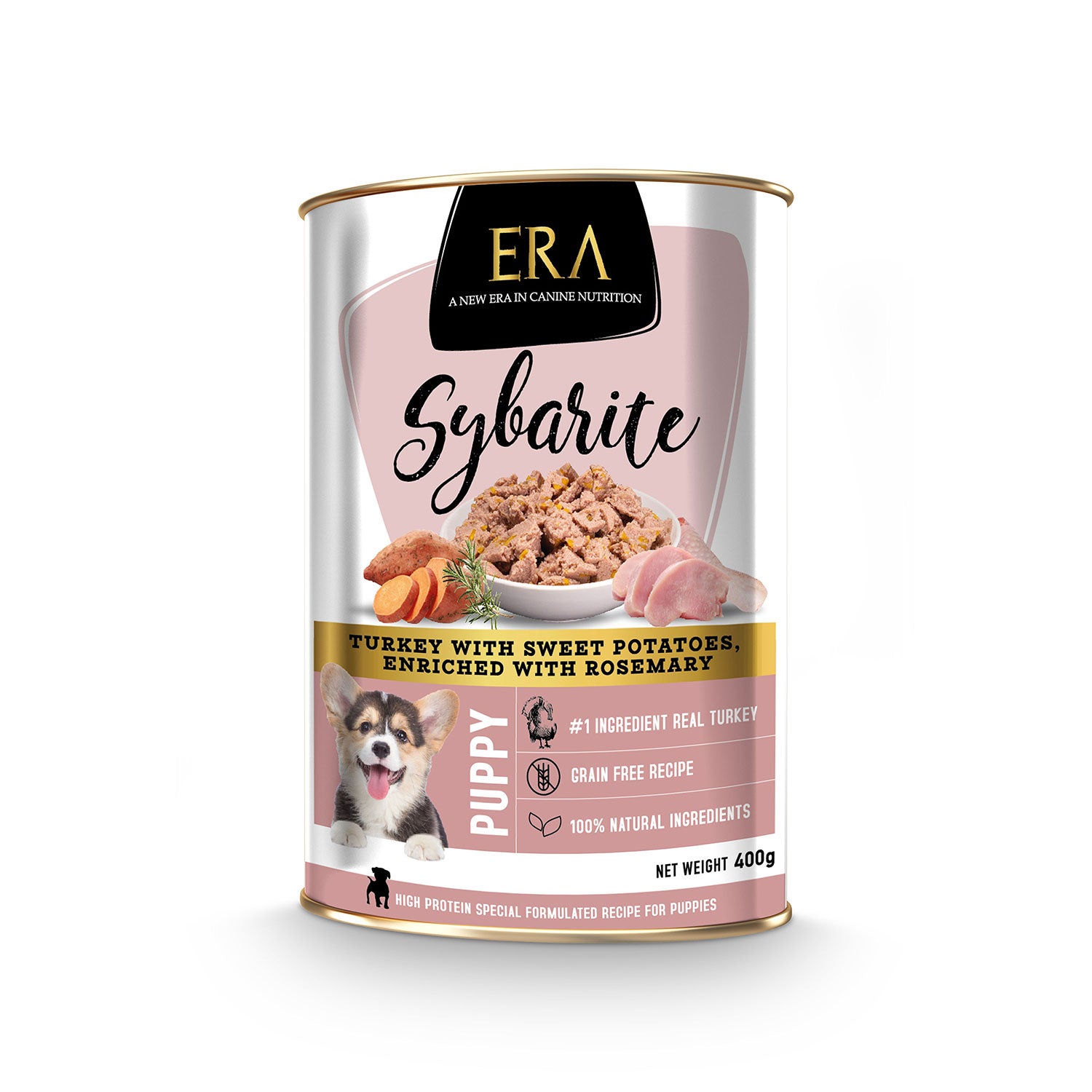 ERA Sybarite Puppy Pavo con Batatas