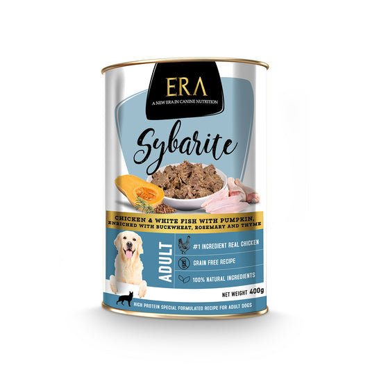ERA Sybarite Pollo y Pescado Blanco con Calabaza