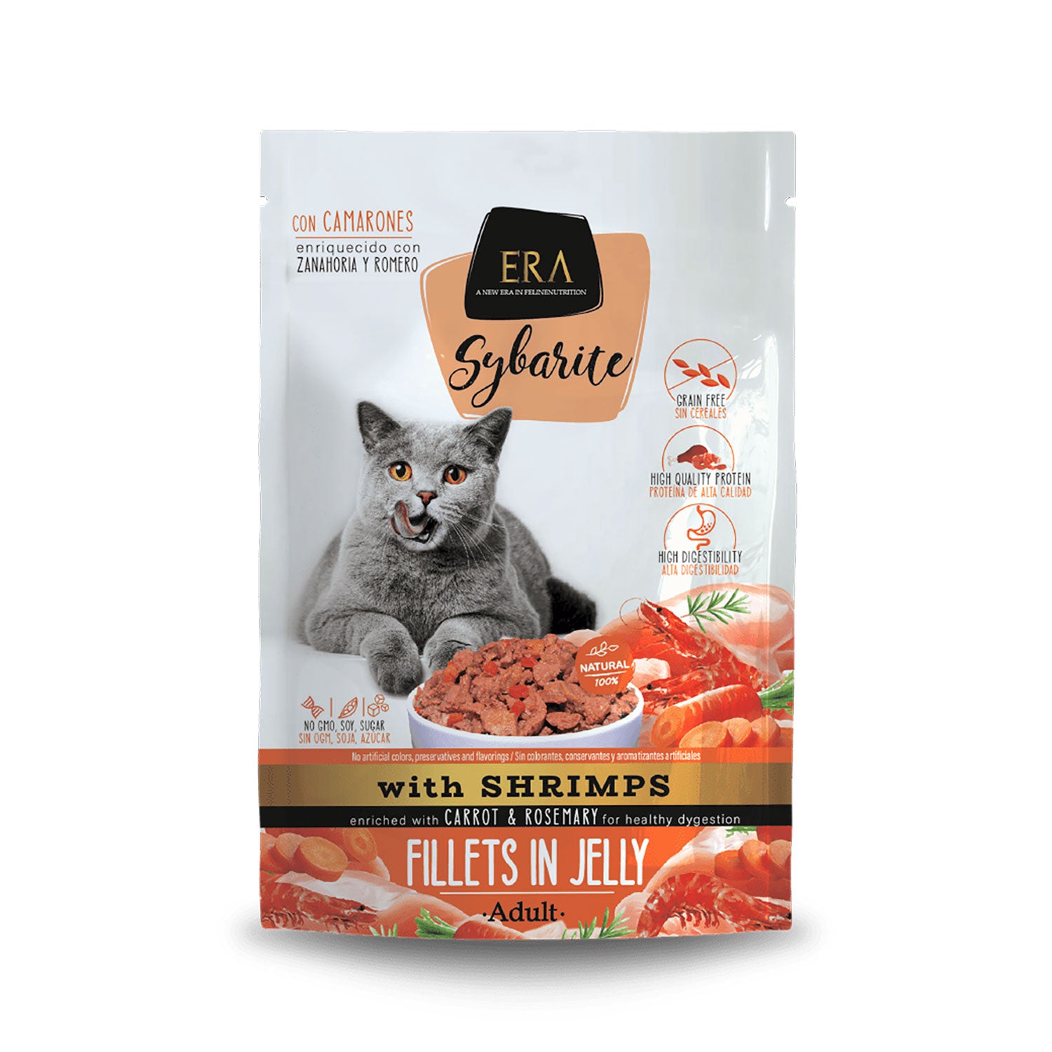 ERA Sybarite Shrimp with Carrot and Rosemary
