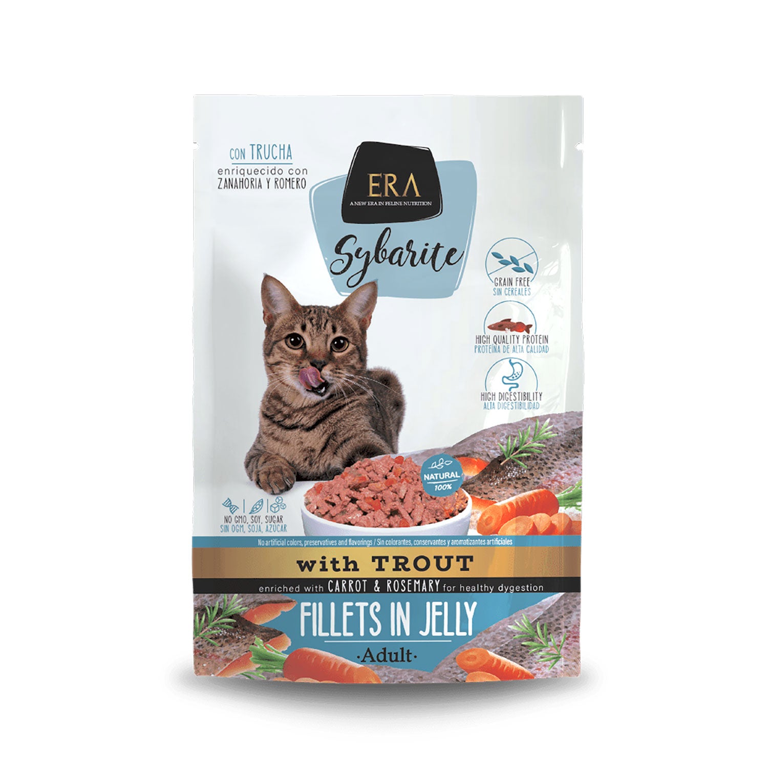ERA Sybarite Trout with Carrot and Rosemary