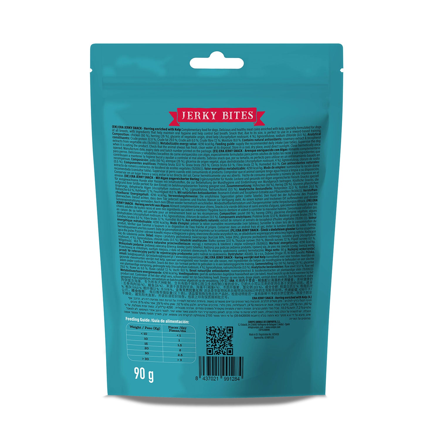 ERA Jerky Bites Arenque con Algas
