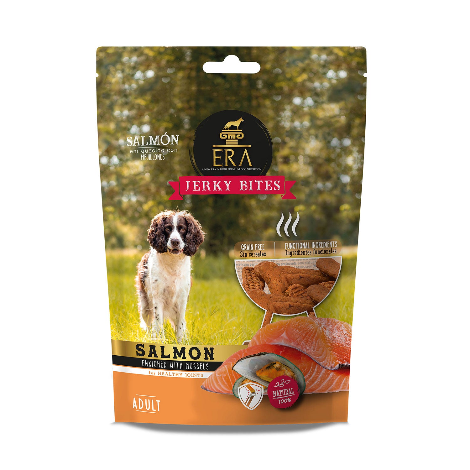 ERA Jerky Bites de Salmón con Mejillones