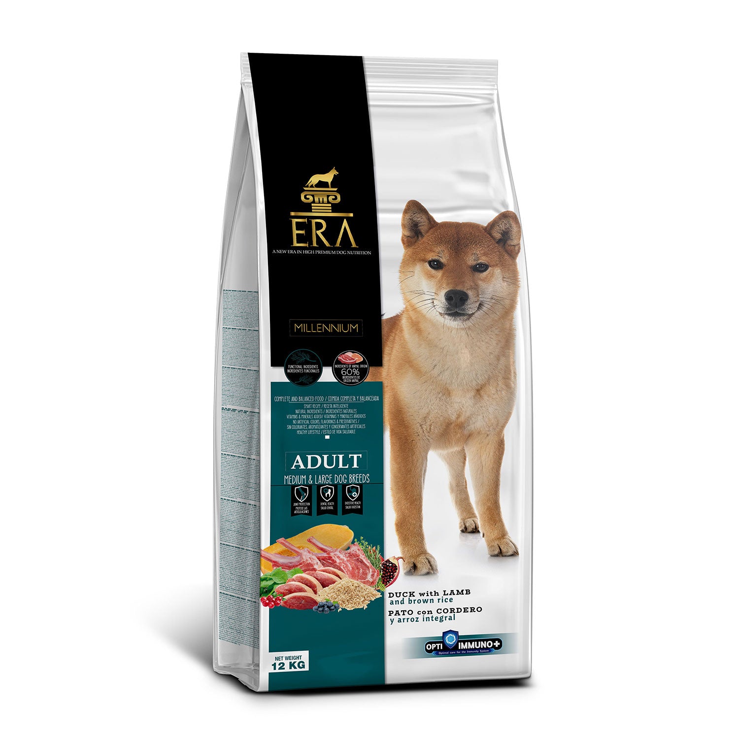 ERA Millennium Duck and Lamb with brown rice for medium and large breeds