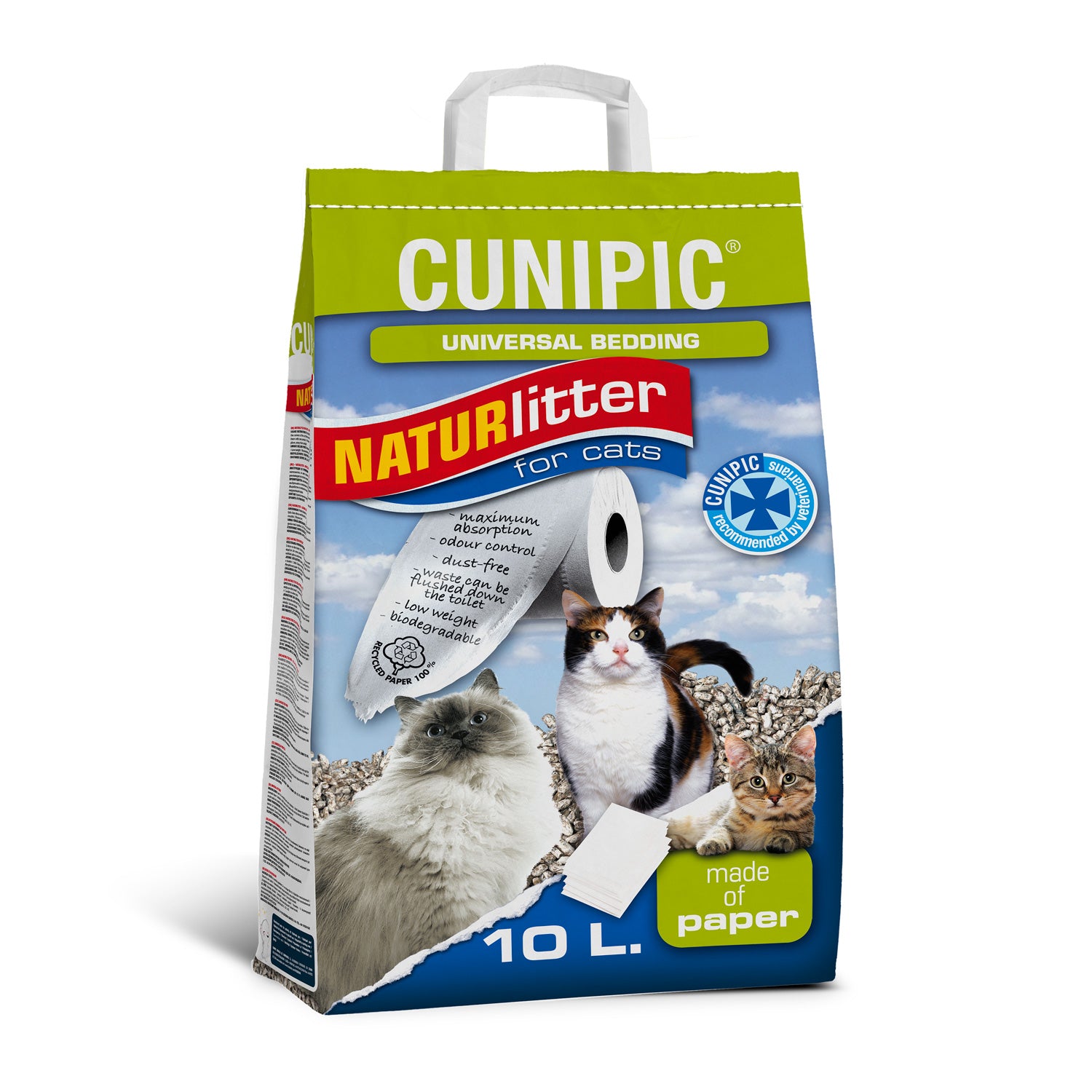 Naturlitter paper litter for cats