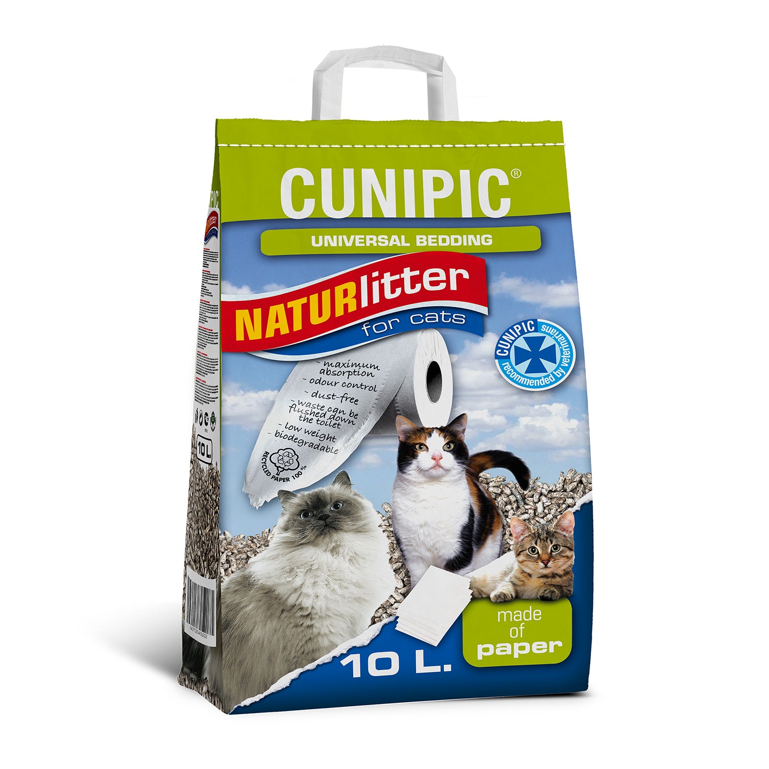 Naturlitter paper litter for cats