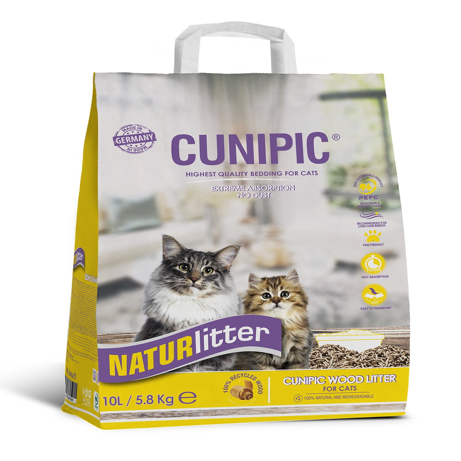 Naturlitter Ultra Pellet Natural Bedding for Cats