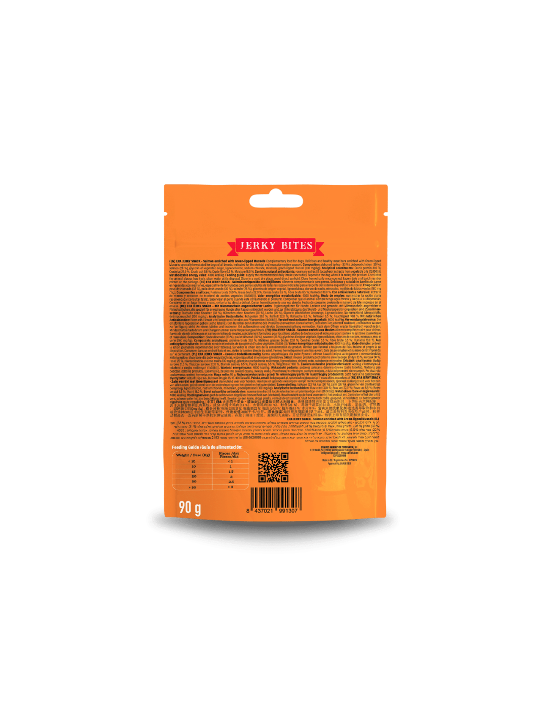 ERA Jerky Bites de Salmón con Mejillones